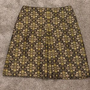 Gold Brocade Skirt